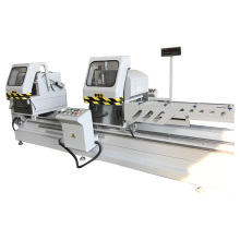 Double head pvc profile cutting saw machine